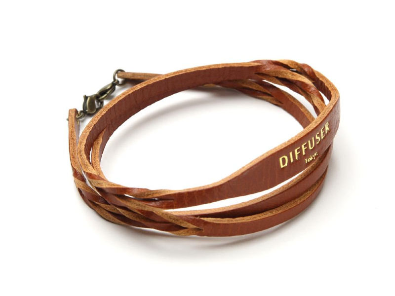 Diffuser Tokyo Twisted Leather Soft Bracecode
