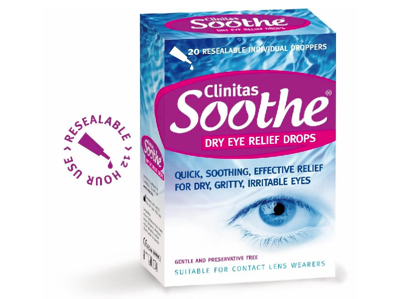 Clinitas Soothe Dry Eye Relief Drops